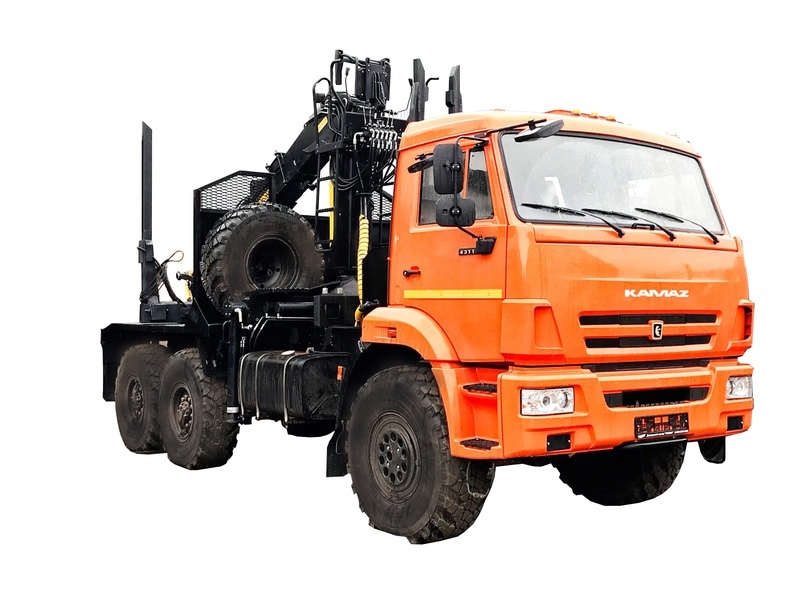 Лесовоз КАМАЗ 43118 С ГМУ ВЕЛМАШ VM10L74&nbsp;